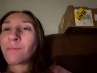 ashleetoocute cute brunette cam girl gets her pussy banged very hard