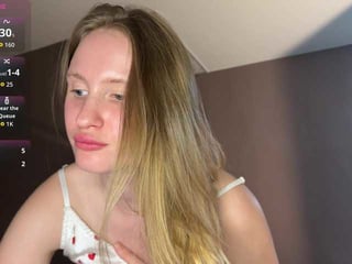 saintcat depraved blonde cam girl presents her pussy drilled