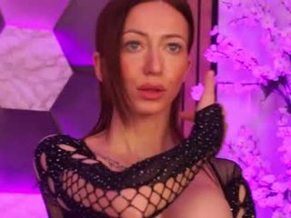 isrubyfever brunette cam girl with big tits gets her pussy fucked from behind