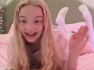 _mimi_mia_ blonde cam girl enters world of BDSM fantasy, bondage, sexual submission and rough anal sex