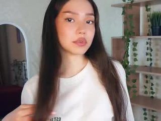 wilhelminawicklin cute asian cam girl riding huge cock