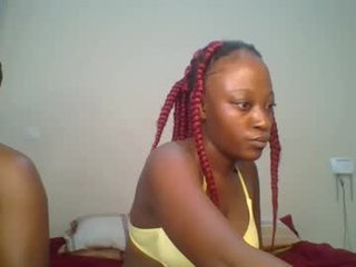 khaleesi_kh african cam girl gives her ass for some hardcore bondage and rough anal